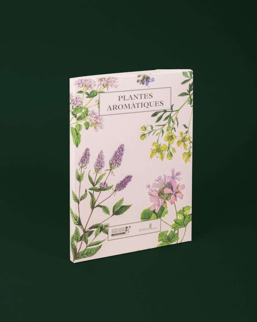 mare nostrum graficas imprenra carpeta plantes aromatiques diputacio valencia